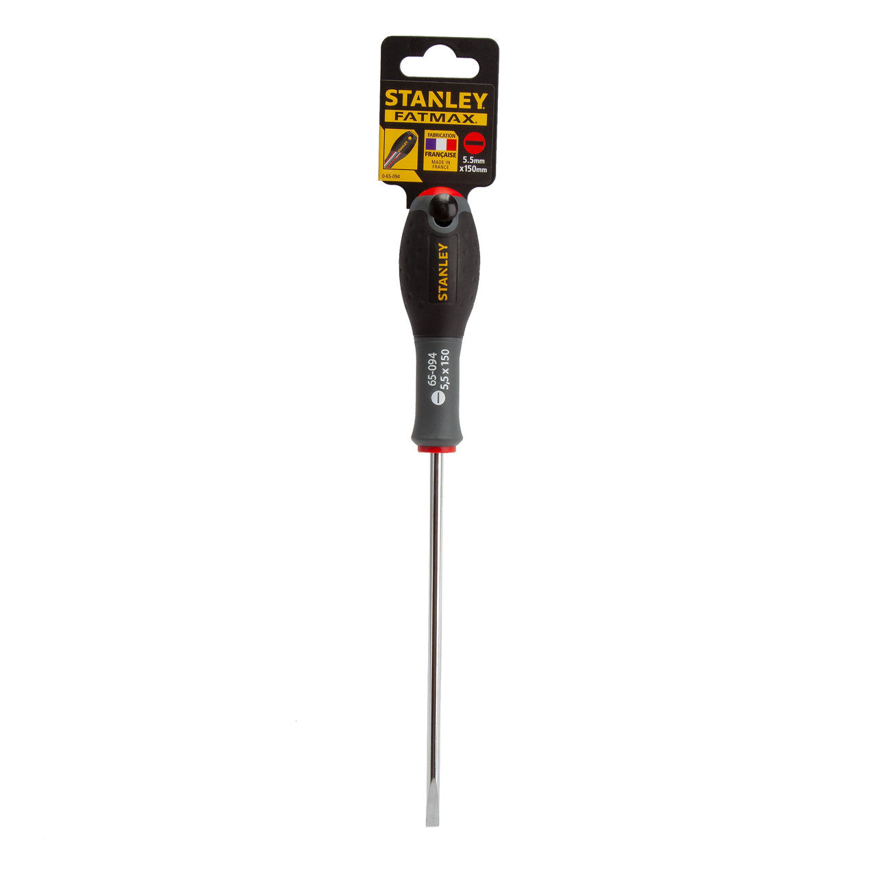 Stanley FatMax Parallel Screwdriver 5.5mm x 150mm Colour Coded Ends 0-65-094