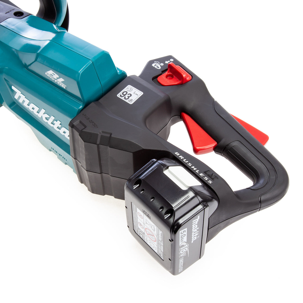 Makita 18V LXT Brushless Hedge Trimmer 1 x 5.0Ah Battery Variable Speed DUH601RT