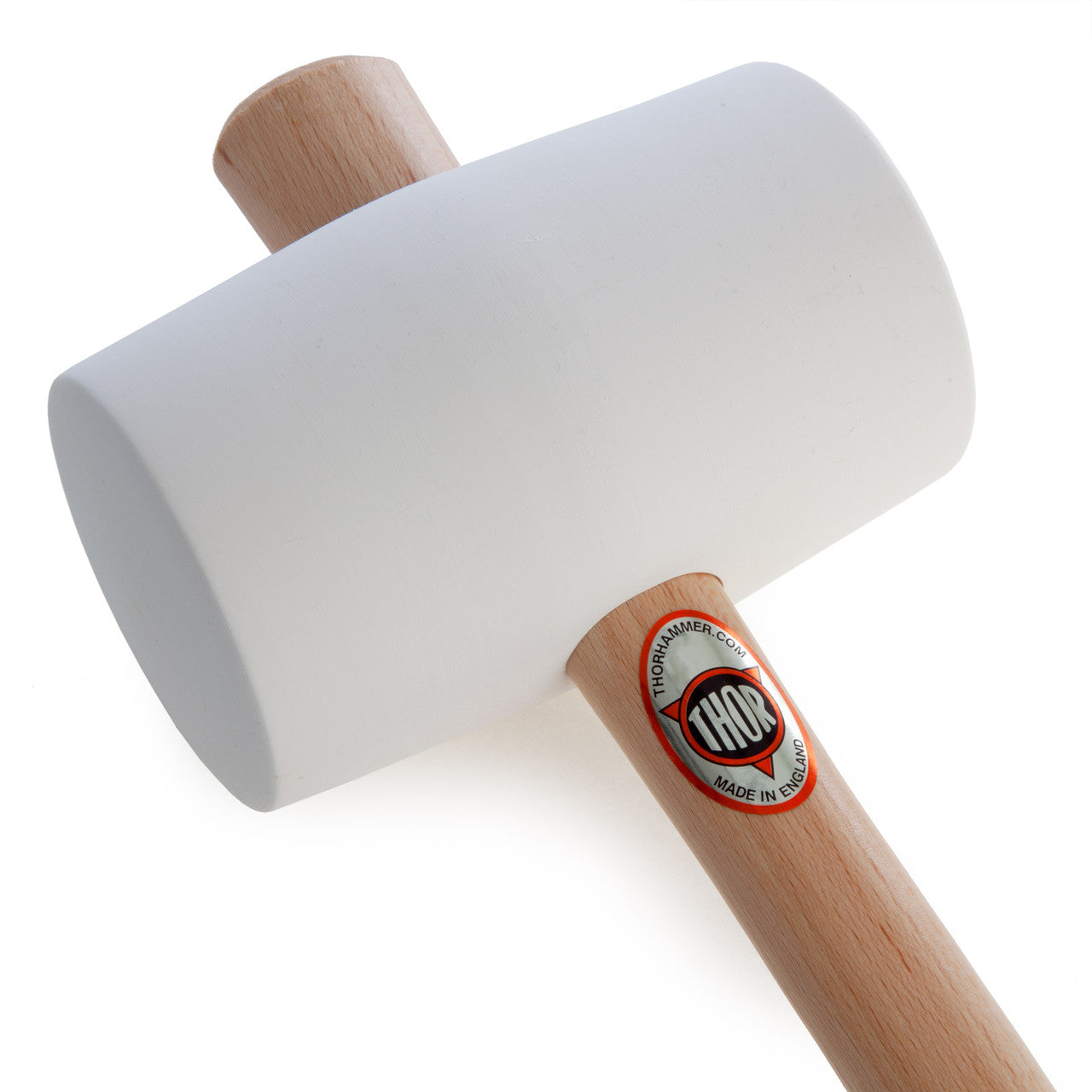 Thor White Rubber Mallet 90mm 1450g Length 380mm Wood Handle 61-957W