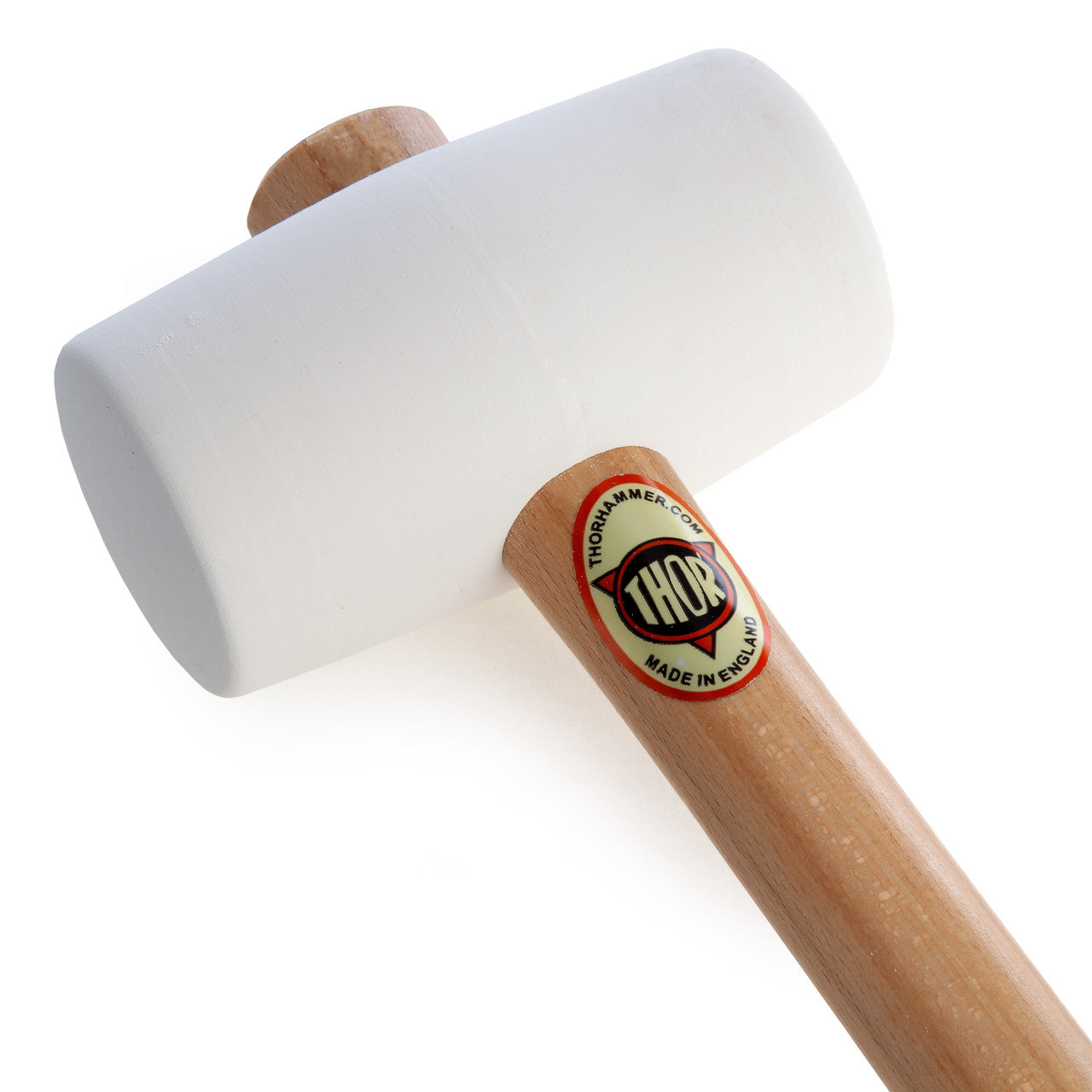 Thor White Rubber Mallet 64mm 675g Wood Handle 61-953W