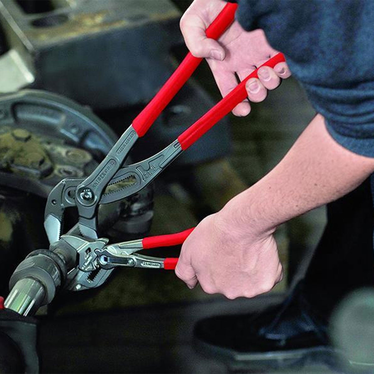 Knipex Cobra XL Pipe Wrench Water Pump Pliers 400mm 8701400SB