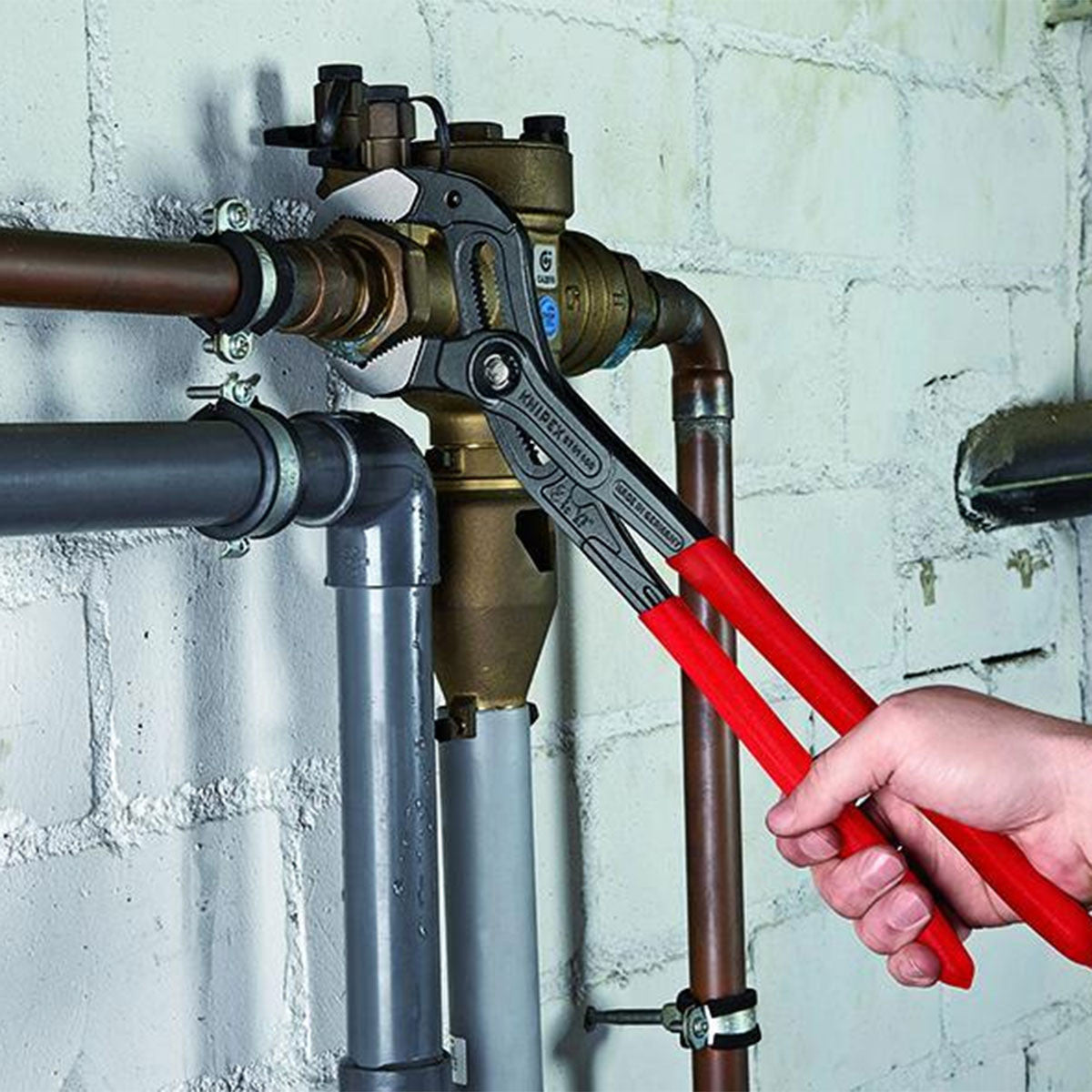 Knipex Cobra XL Pipe Wrench Water Pump Pliers 400mm 8701400SB
