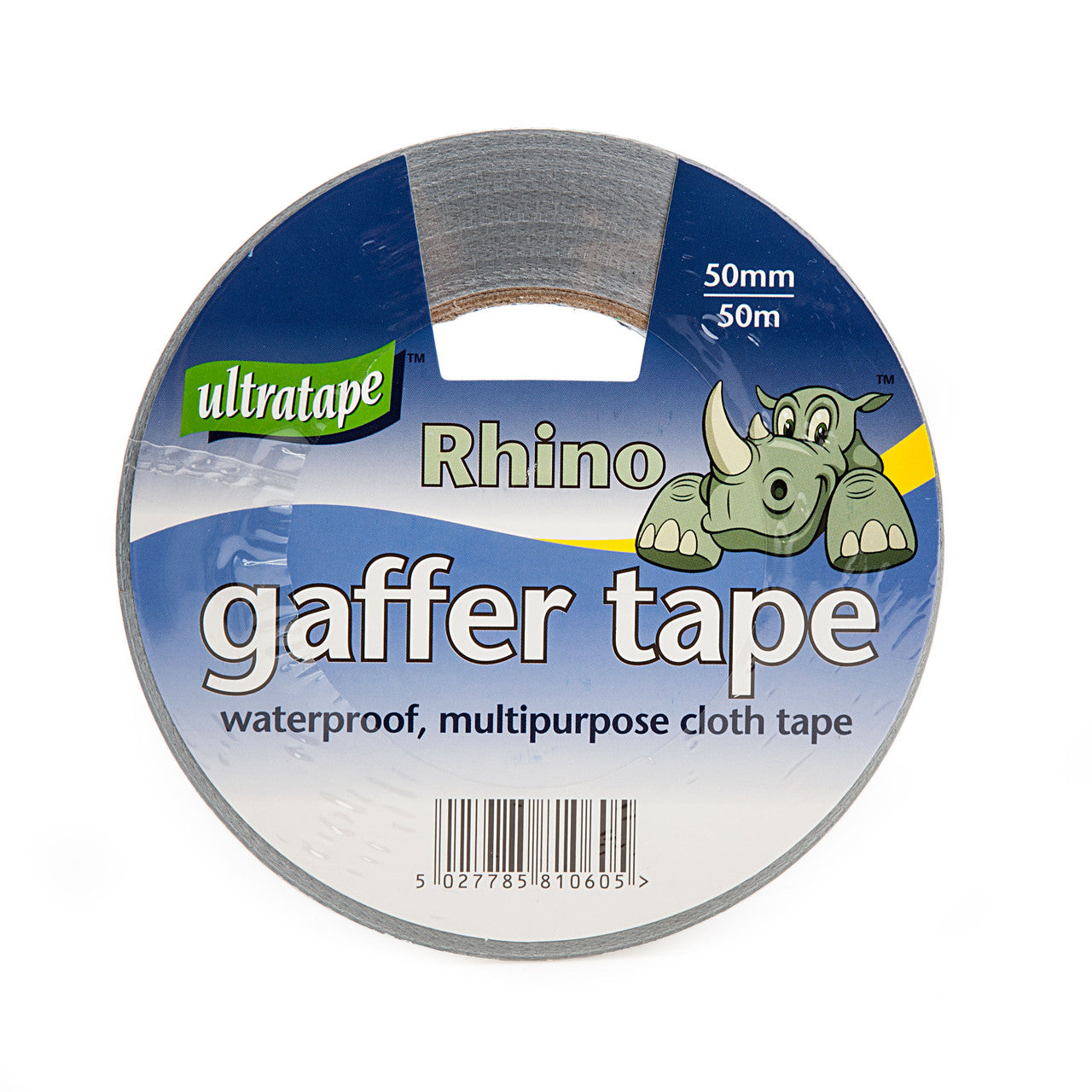Ultratape Rhino Gaffer Tape Silver 50mm x 50m Strong & Waterproof RH0043-50-SILV