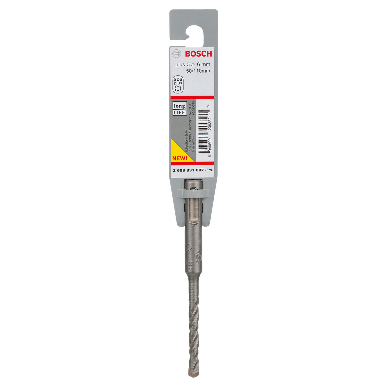 Bosch SDS+ 3 Masonry Drill Bit 6 x 50 x 110mm 2608831007