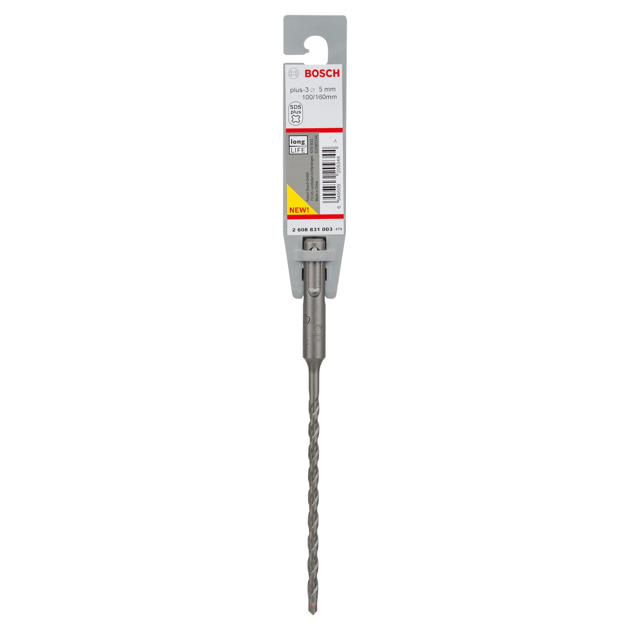 Bosch SDS+ 3 Masonry Drill Bit 5 x 100 x 160mm 2608831003
