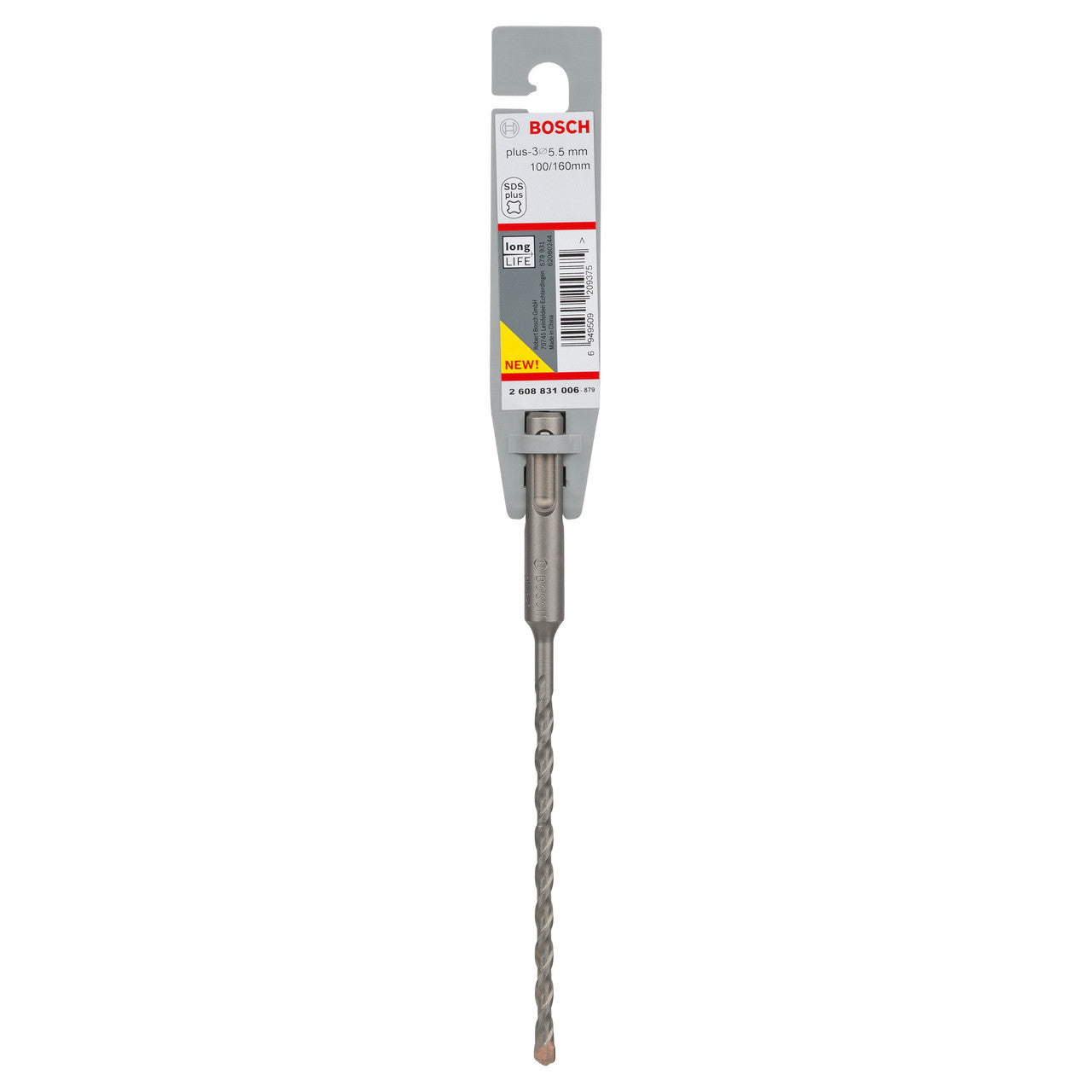 Bosch SDS+ 3 Masonry Drill Bit 5.5 x 100 x 160mm 2608831006