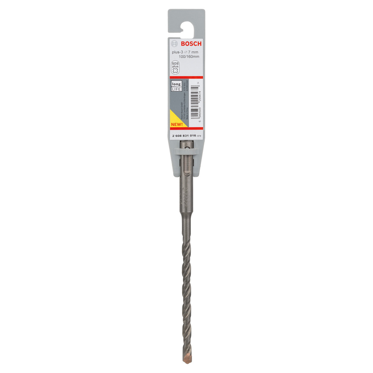 Bosch SDS+ 3 Masonry Drill Bit 7 x 100 x 160mm 2608831016