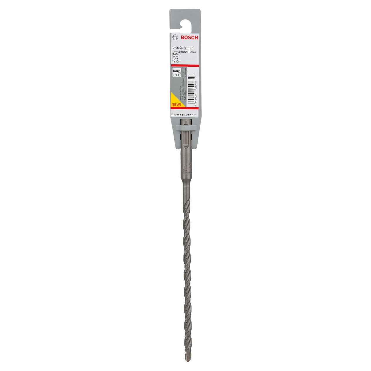 Bosch SDS+ 3 Masonry Drill Bit 7 x 150 x 210mm 2608831017