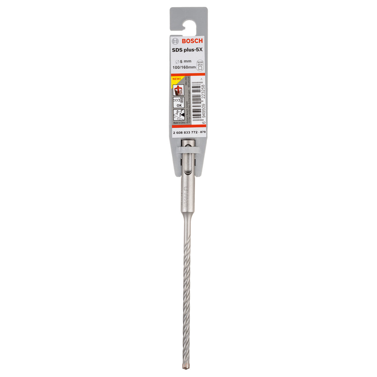 Bosch SDS+ 5X Masonry Drill Bit 5 x 100 x 160mm 2608833772