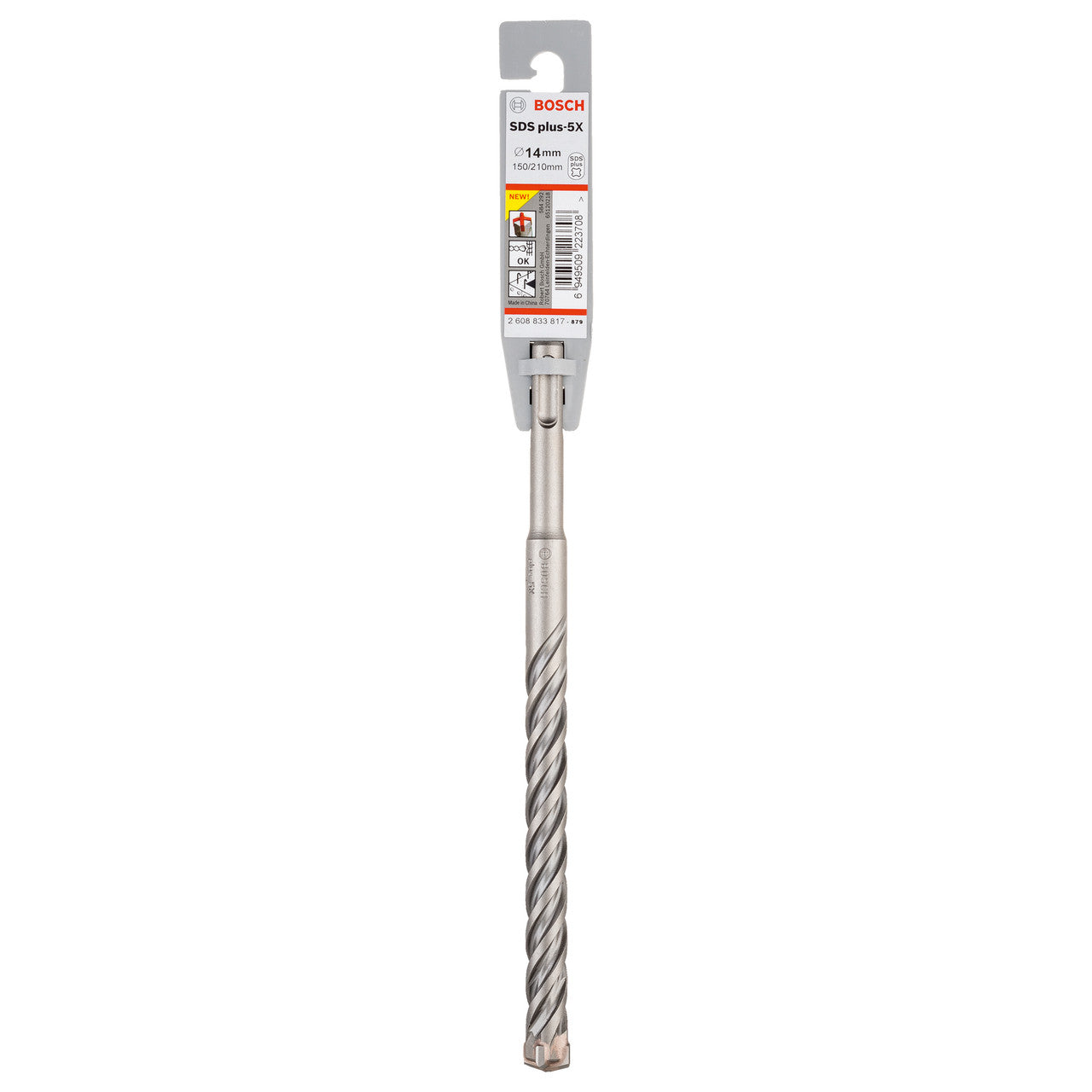 Bosch SDS+ 5X Masonry Drill Bit 14 x 150 x 210mm 2608833817