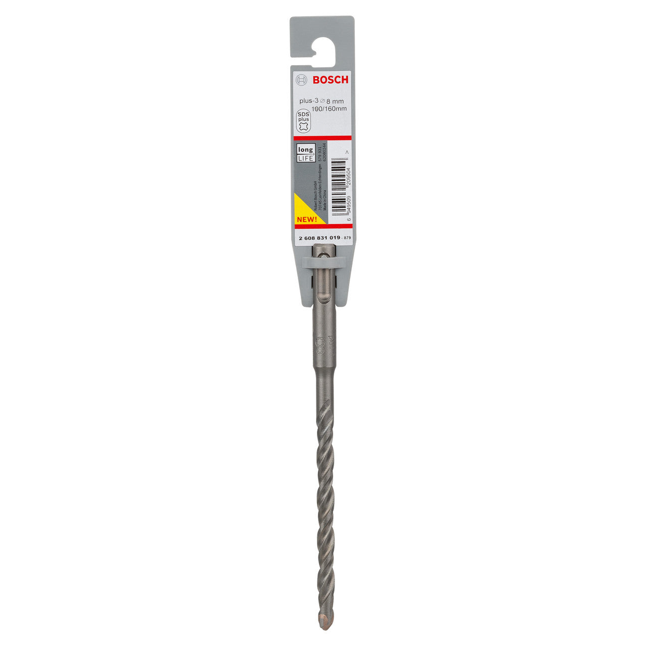 Bosch SDS+ 3 Masonry Drill Bit 8 x 100 x 160mm 2608831019