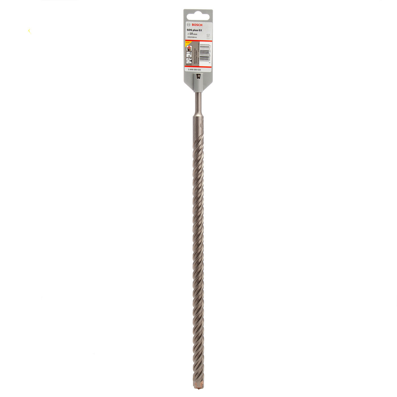 Bosch SDS+ 5X Masonry Drill Bit 18 x 400 x 450mm 2608836633