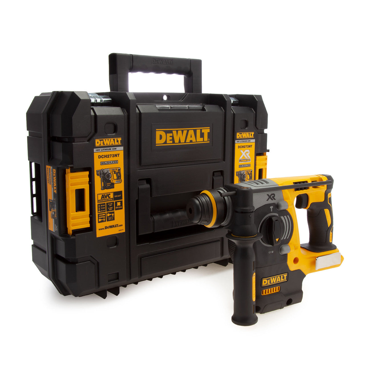 Dewalt 18V XR Brushless Rotary Hammer Drill Body Only in TStak Case DCH273NT-XJ