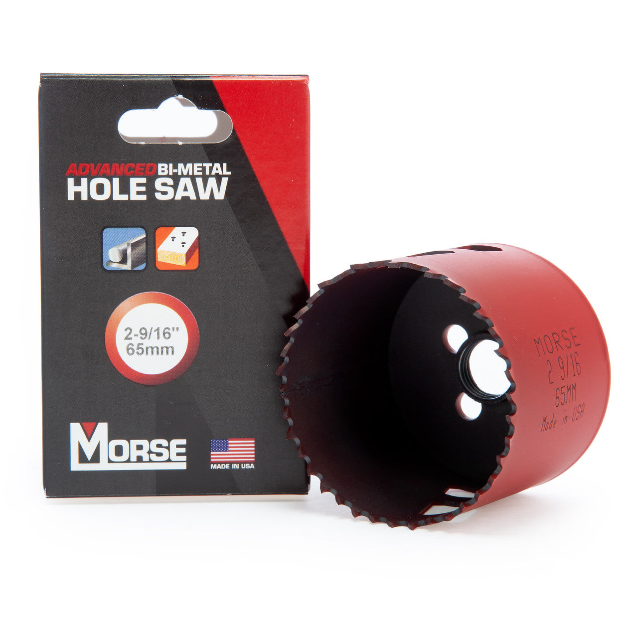 Morse MHS41 Advanced Universal Bi Metal Hole Saw 65mm 8% Cobalt