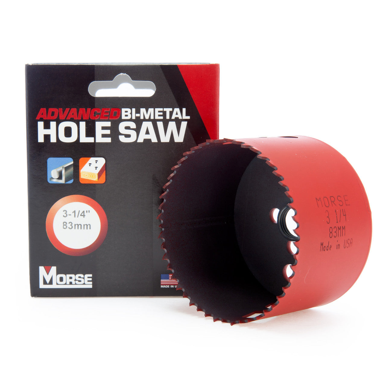 Morse MHS52 Advanced Universal Bi Metal Hole Saw 83mm 8% Cobalt