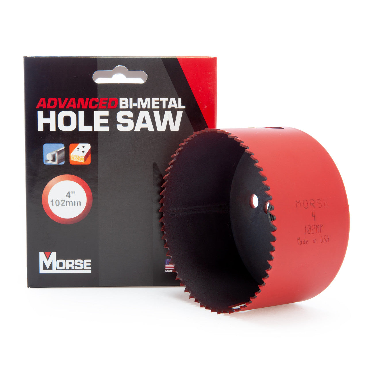 Morse MHS64 Advanced Universal Bi Metal Hole Saw 102mm 8% Cobalt