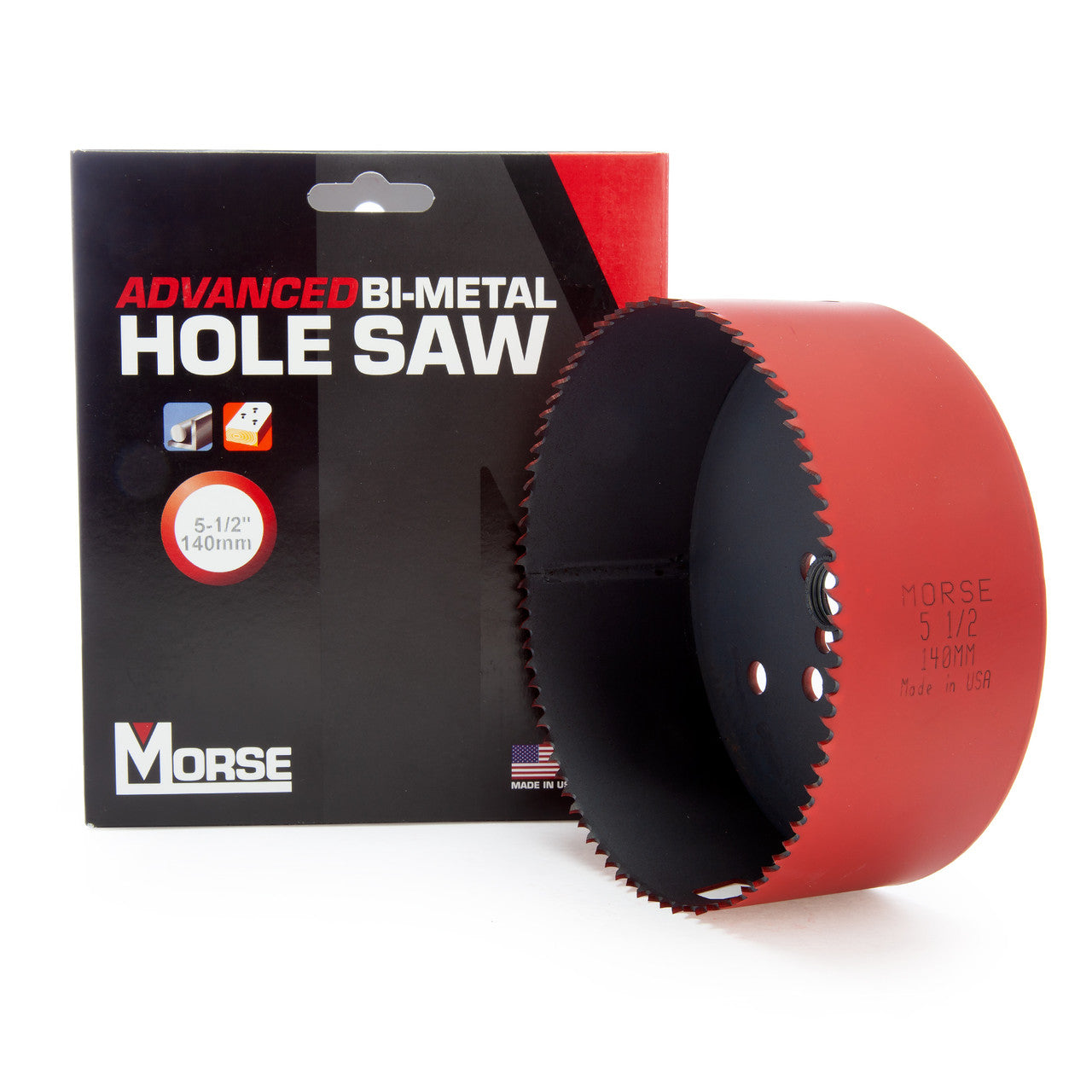 Morse Advanced Universal Bi Metal Hole Saw 140mm 8% Cobalt MHS88