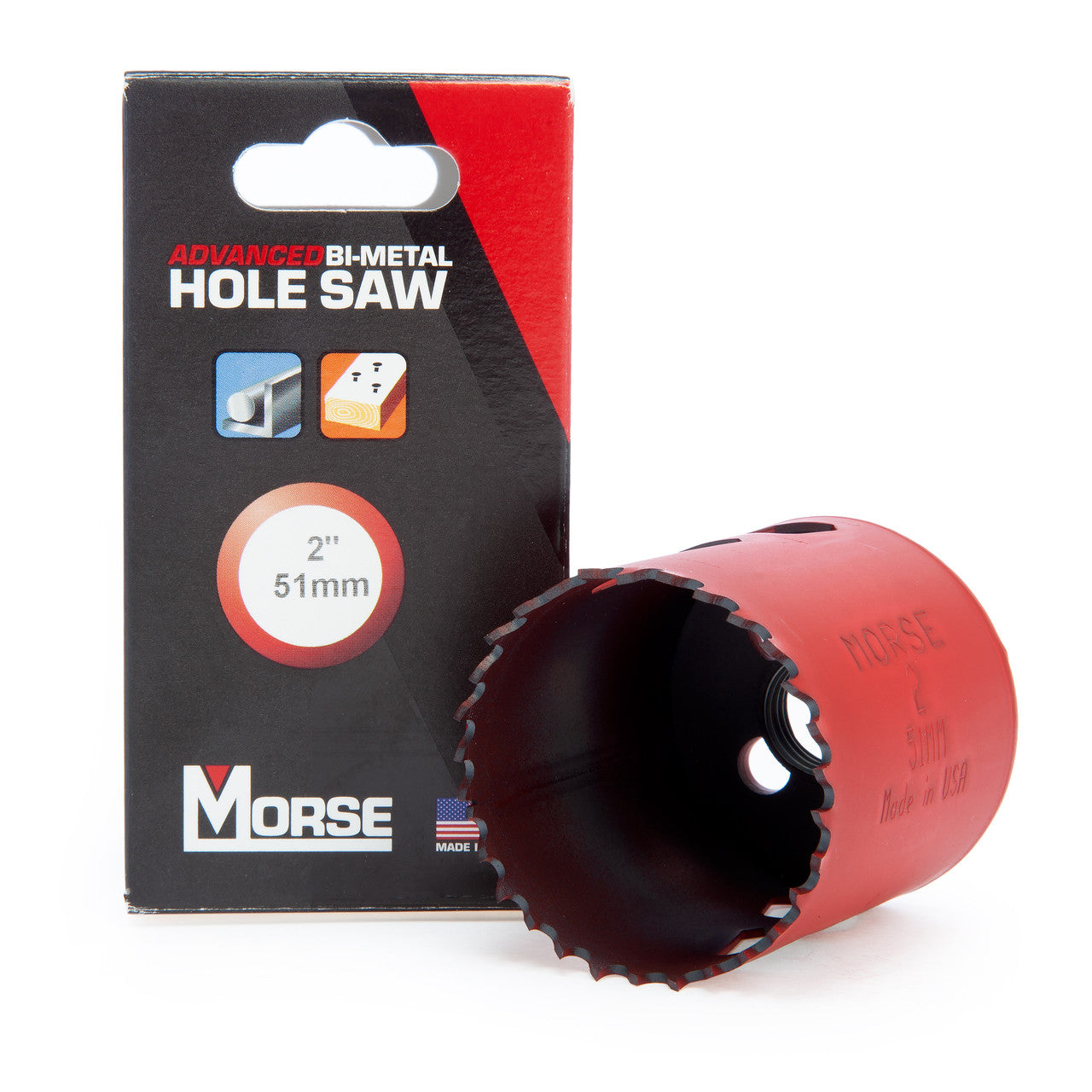 Morse MHS32 Advanced Universal Bi Metal Hole Saw 51mm 8% Cobalt