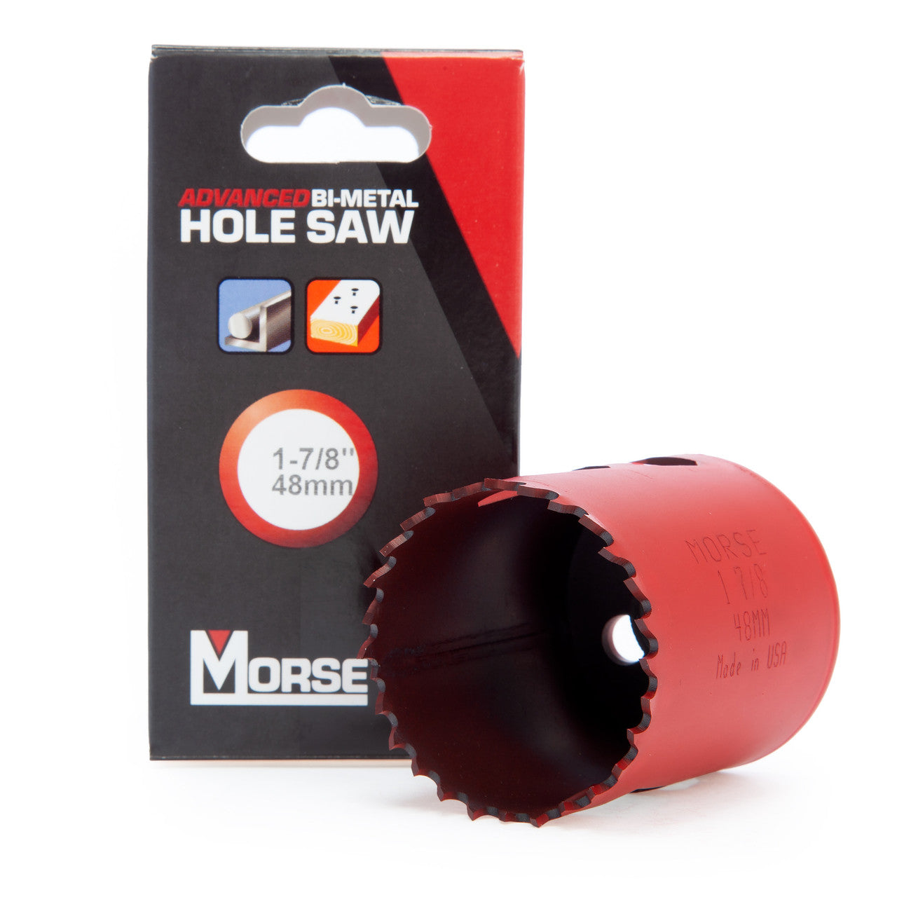 Morse MHS30 Advanced Universal Bi Metal Hole Saw 48mm 8% Cobalt