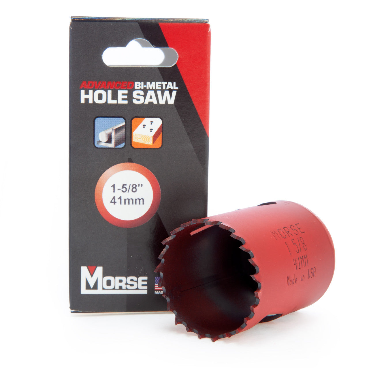 Morse MHS26 Advanced Universal Bi Metal Hole Saw 41mm 8% Cobalt