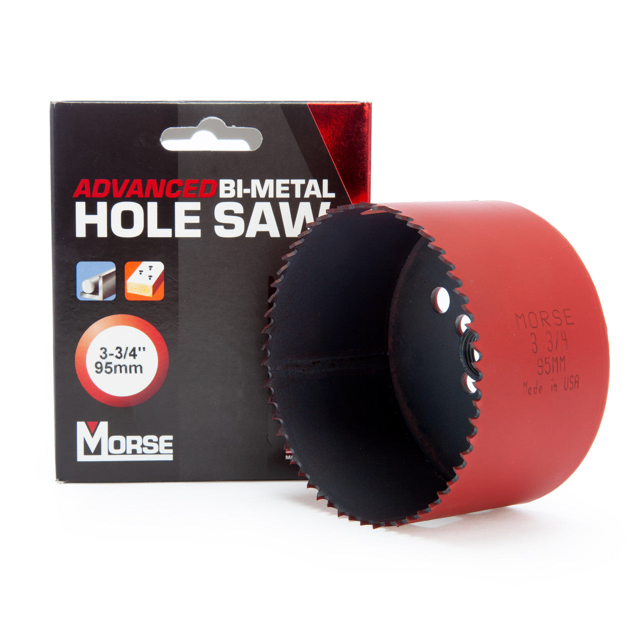 Morse MHS60 Advanced Universal Bi Metal Hole Saw 95mm 8% Cobalt