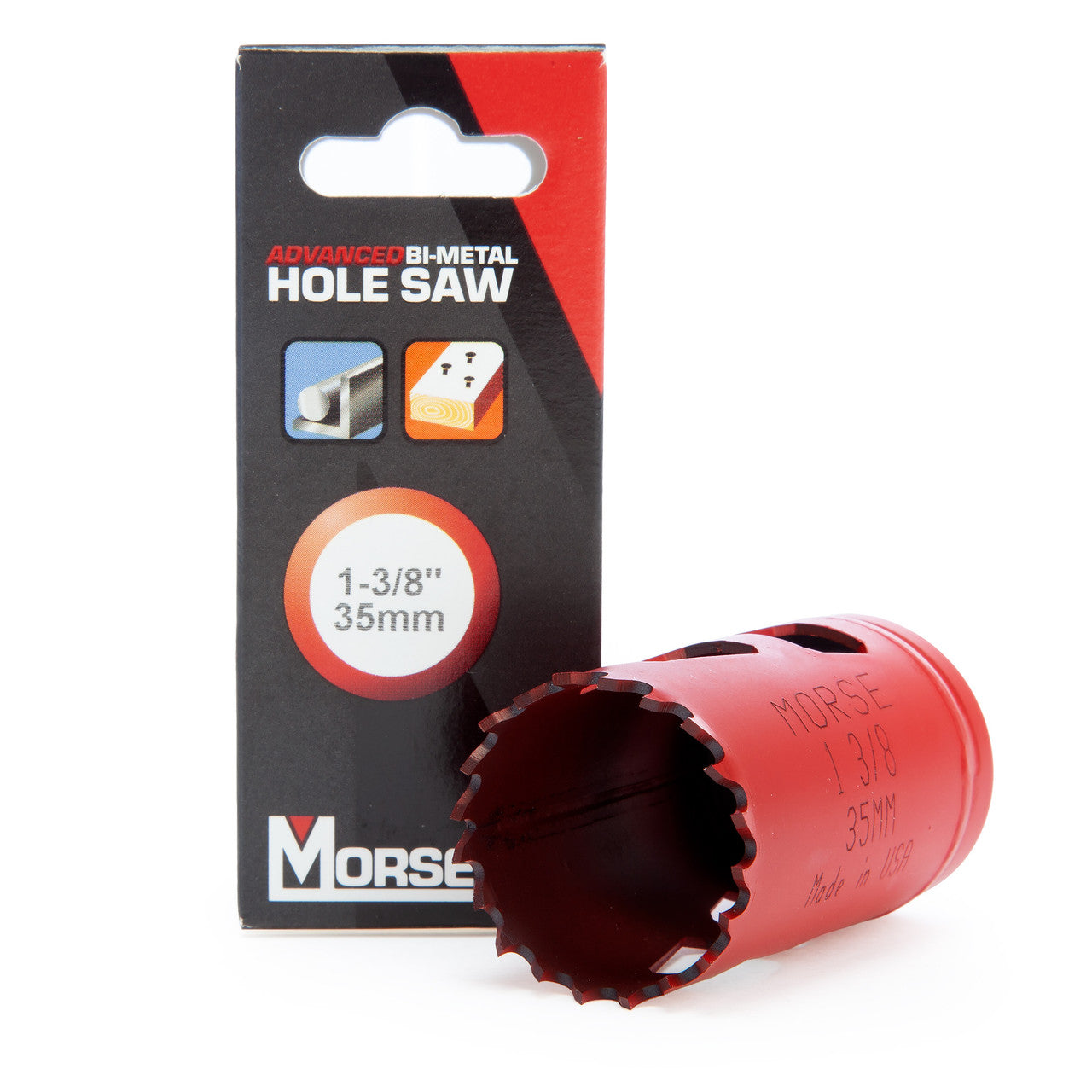 Morse MHS22 Advanced Universal Bi Metal Hole Saw 35mm 8% Cobalt