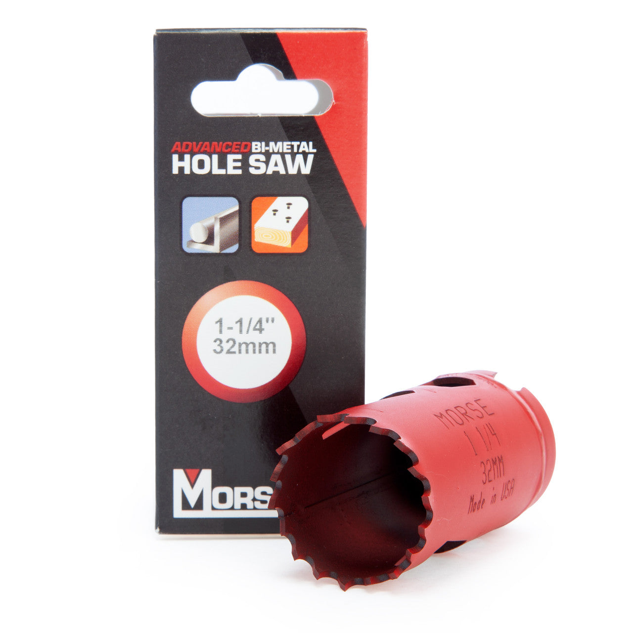 Morse MHS20 Advanced Universal Bi Metal Hole Saw 32mm 8% Cobalt
