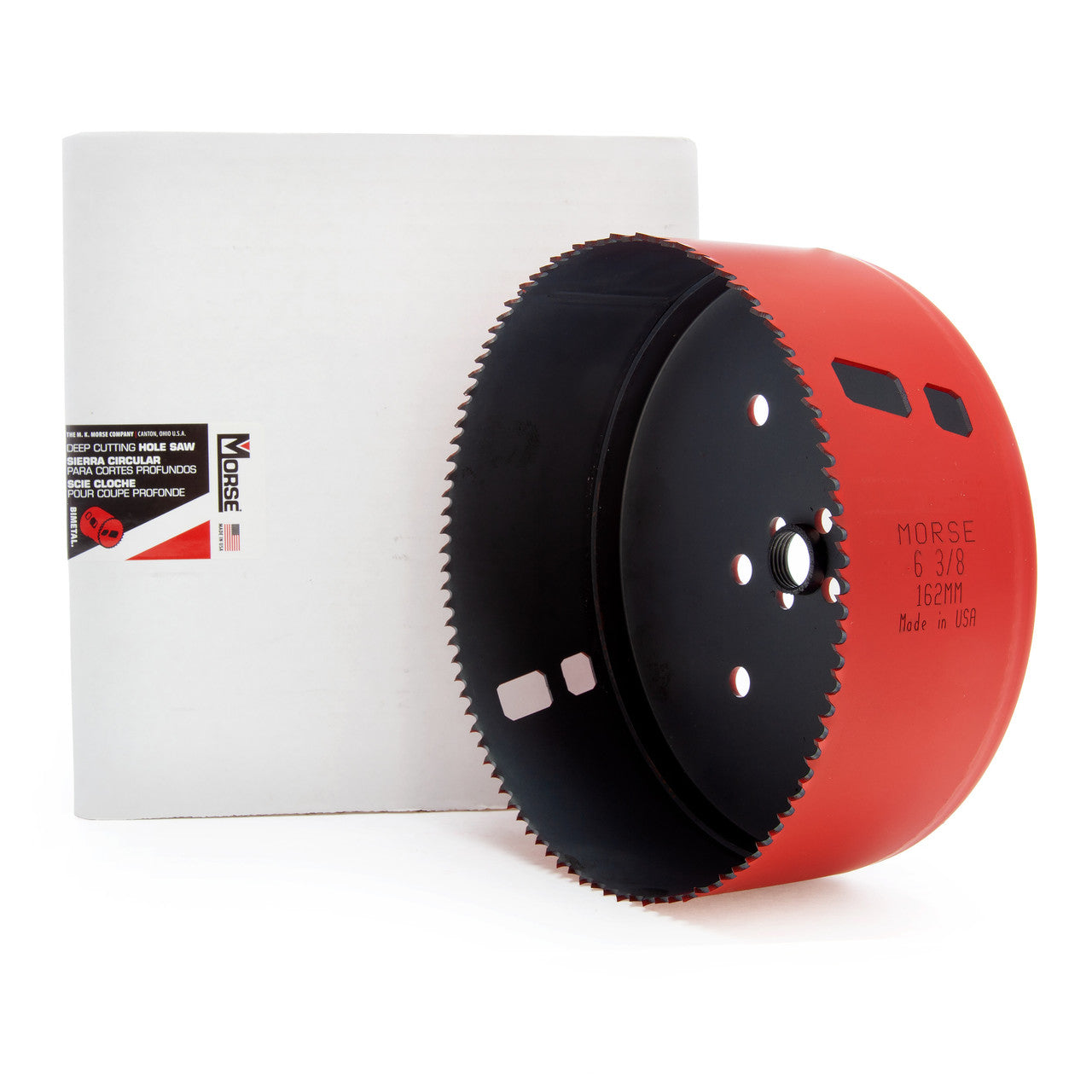Morse Advanced Universal Bi Metal Hole Saw 162mm 8% Cobalt MHS104