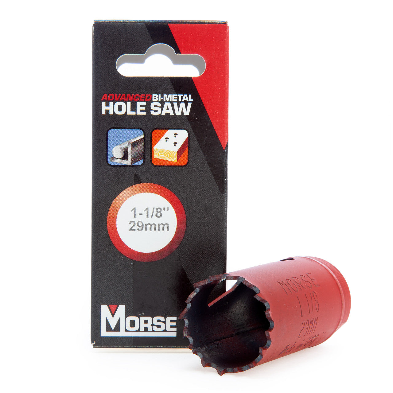 Morse MHS18 Advanced Universal Bi Metal Hole Saw 29mm 8% Cobalt