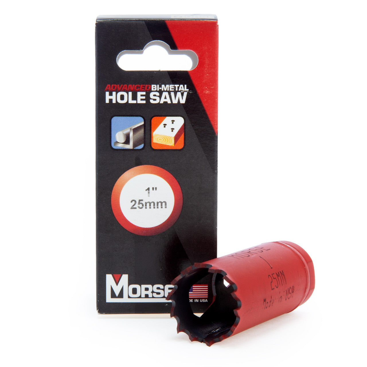 Morse MHS16 Advanced Universal Bi Metal Hole Saw 25mm 8% Cobalt