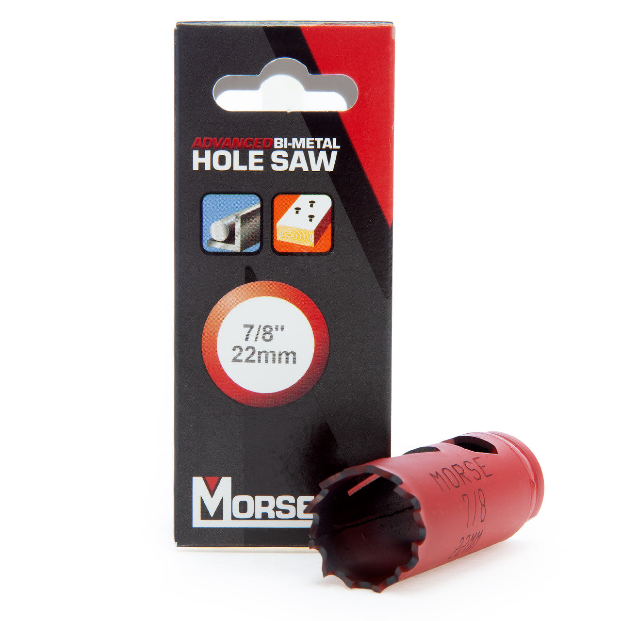 Morse MHS14 Advanced Universal Bi Metal Hole Saw 22mm 8% Cobalt
