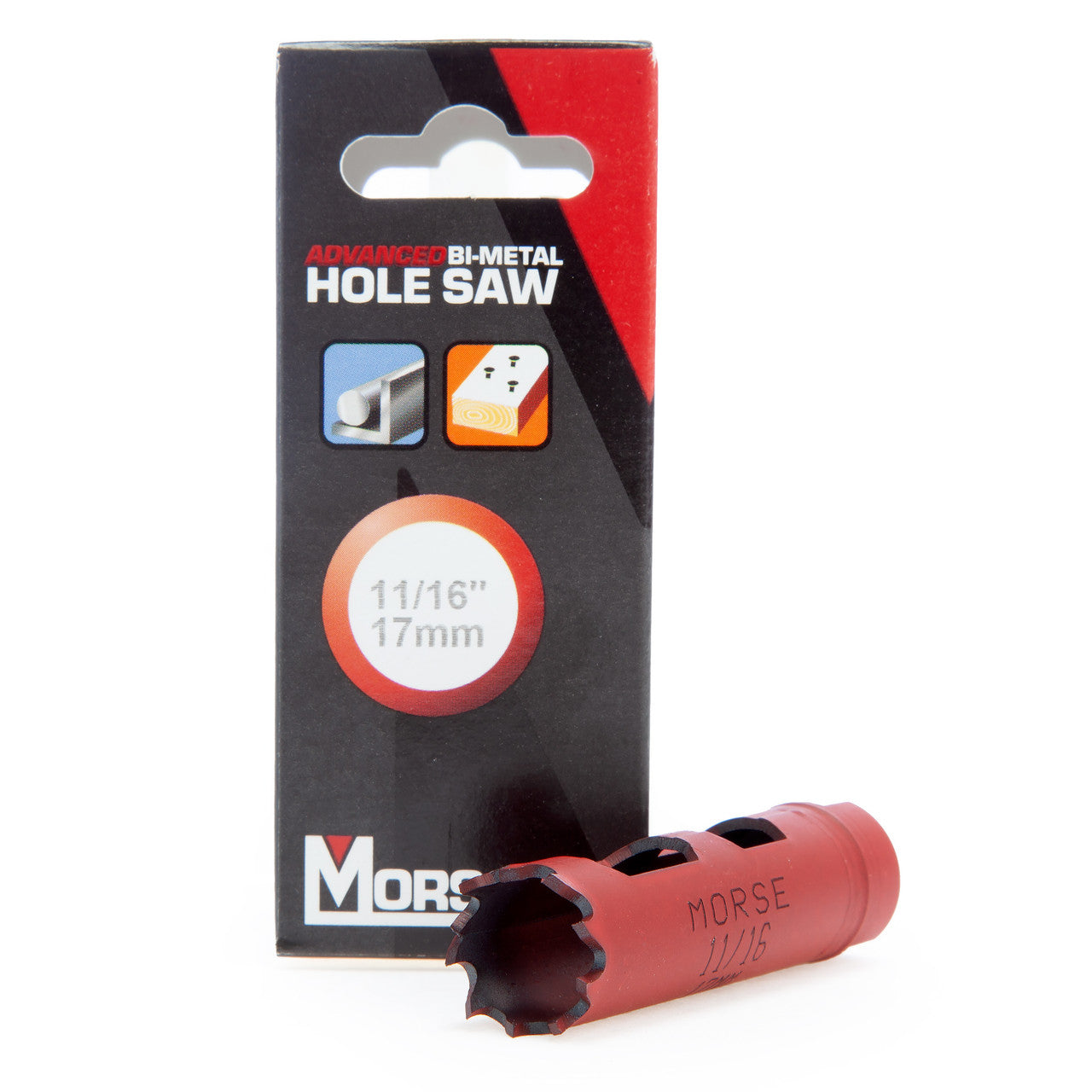 Morse MHS11 Advanced Universal Bi Metal Hole Saw 17mm 8% Cobalt