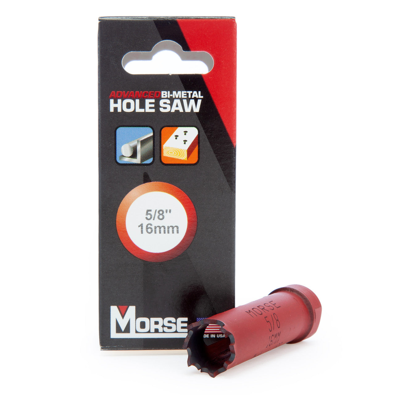 Morse MHS10 Advanced Universal Bi Metal Hole Saw 16mm 8% Cobalt