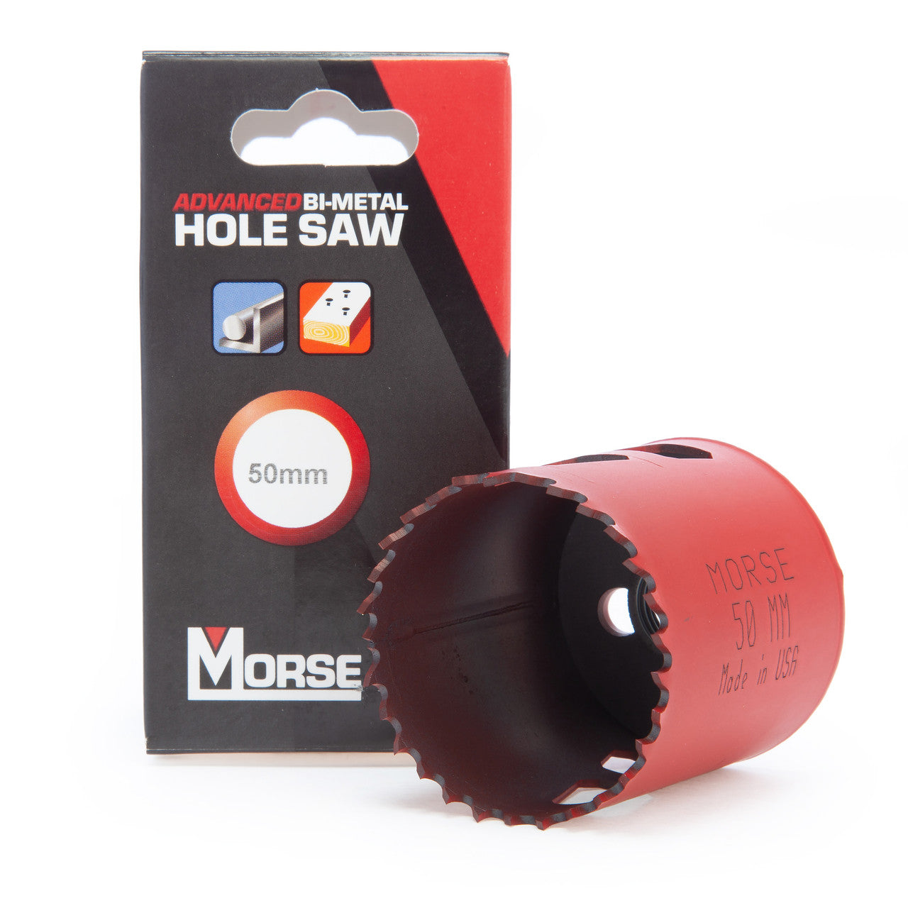 Morse Advanced Bi-Metal Hole Saw 50mm Diameter 8% Cobalt MHS315