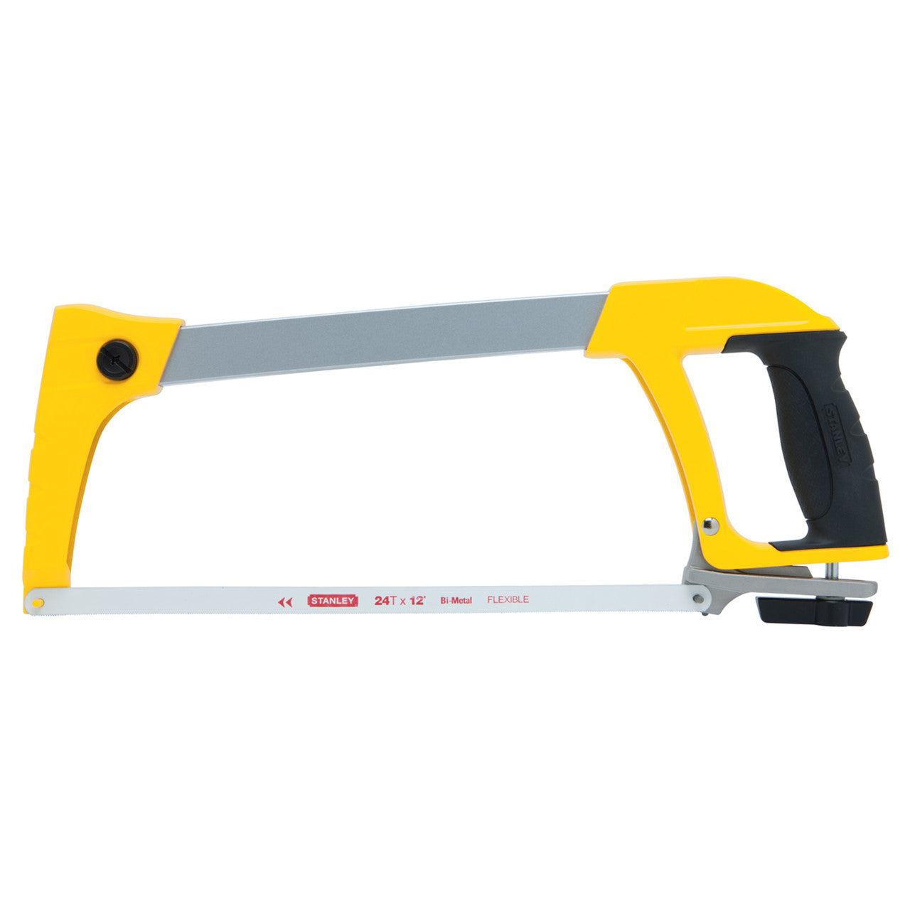 Stanley Dynagrip Heavy Duty Hacksaw 305mm 12" Cuts Straight 90 & 45 Deg 1-20-110