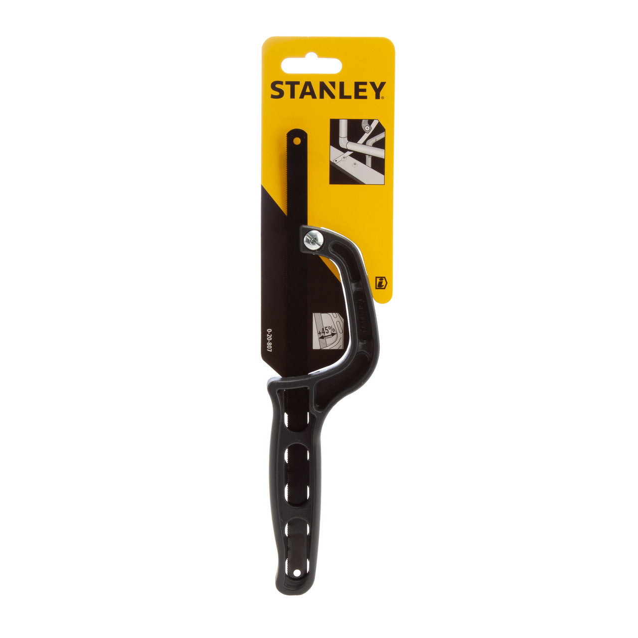 Stanley Junior Hacksaw Blade Length 254mm 10" 35mm Cutting Capacity 0-20-807