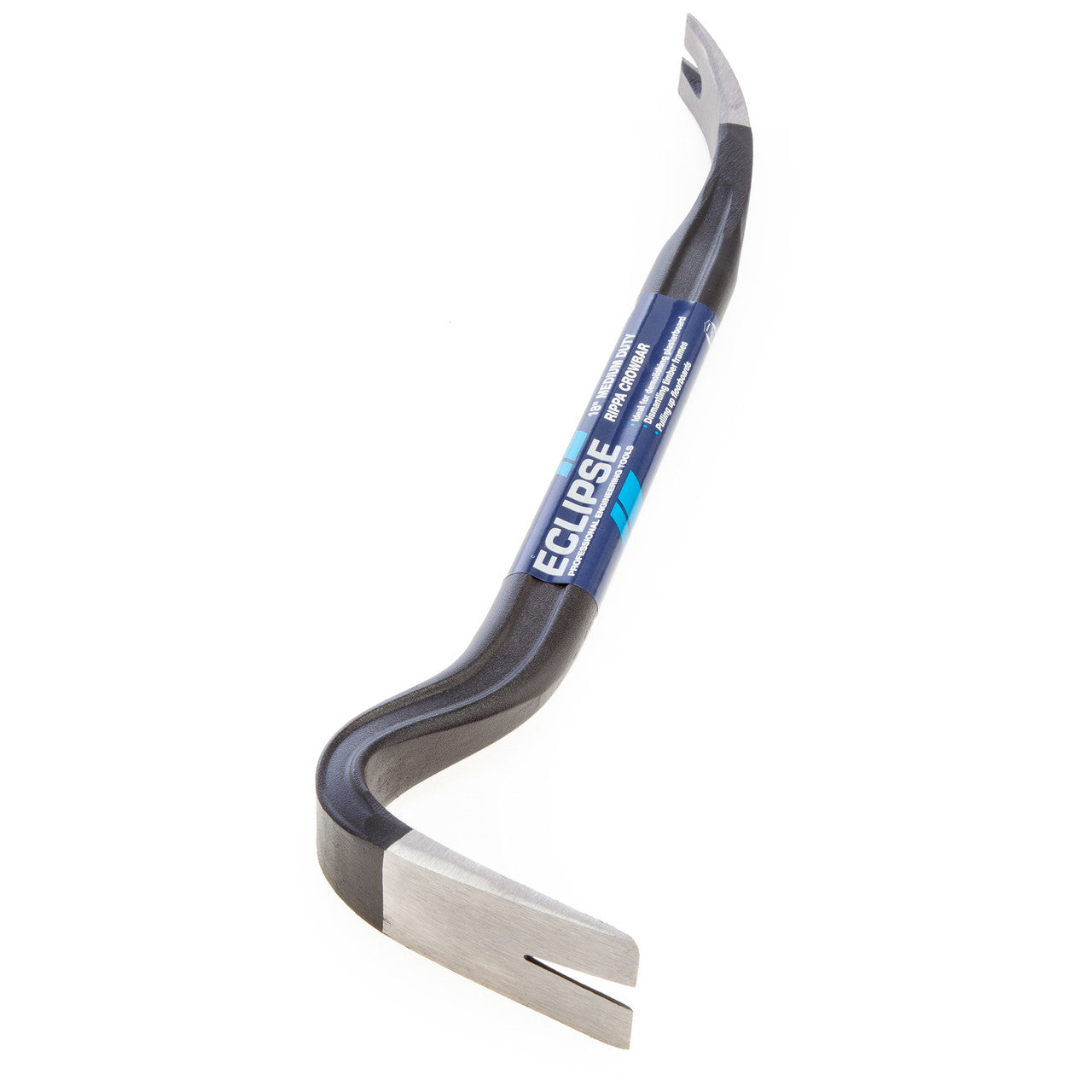 Eclipse Rippa Pry Bar 18" Double Ended Nail Puller Solid Forged Steel RIPPA18