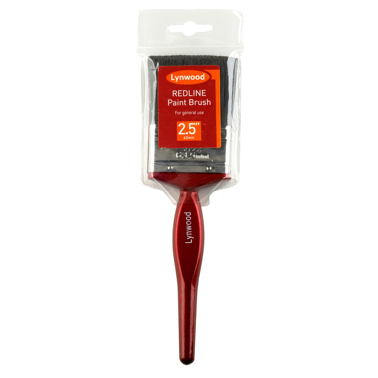 Lynwood Redline Paint Brush 2.5 Inch General Use 100% Synthetic Filament BR206