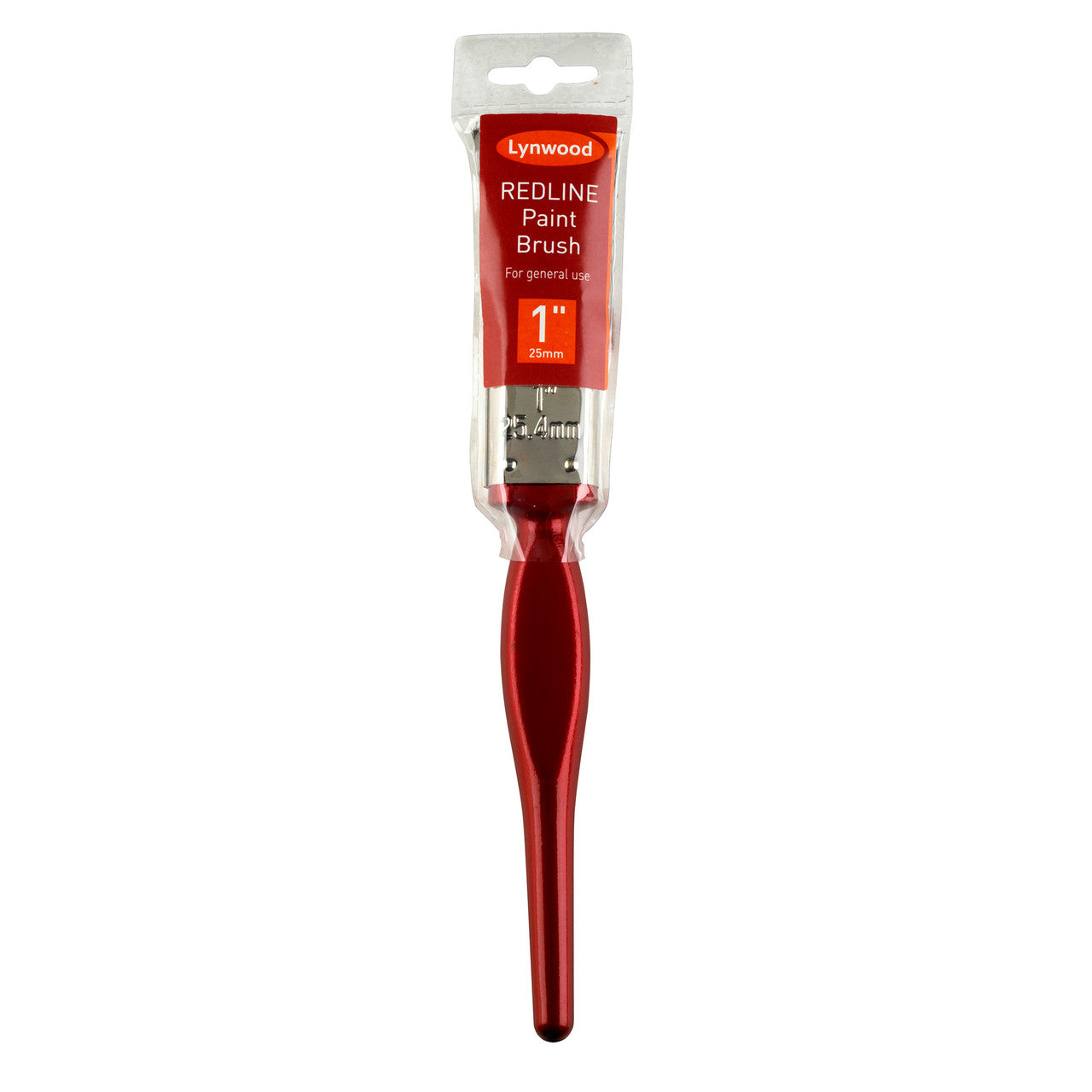 Lynwood Redline Paint Brush 1 Inch General use 100% synthetic filament BR203