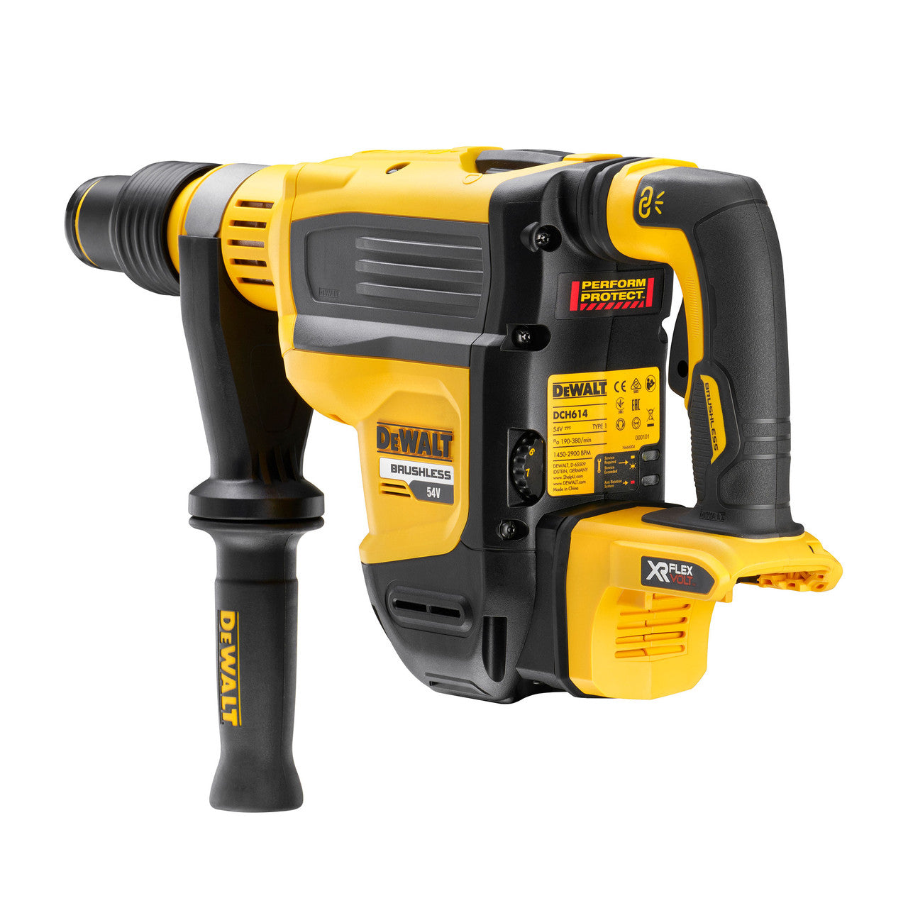 Dewalt 54V XR FlexVolt SDS Max Hammer Drill Body Only DCH614N