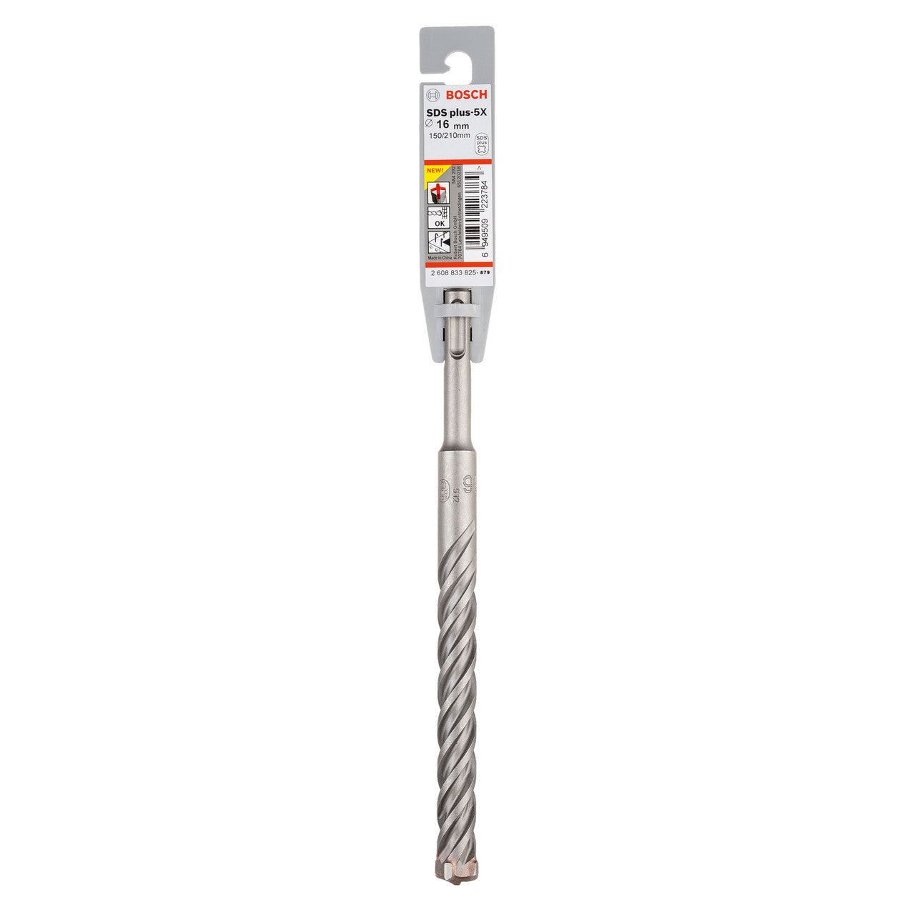 Bosch SDS+ 5X Masonry Drill Bit 16 x 150 x 210mm 2608833825