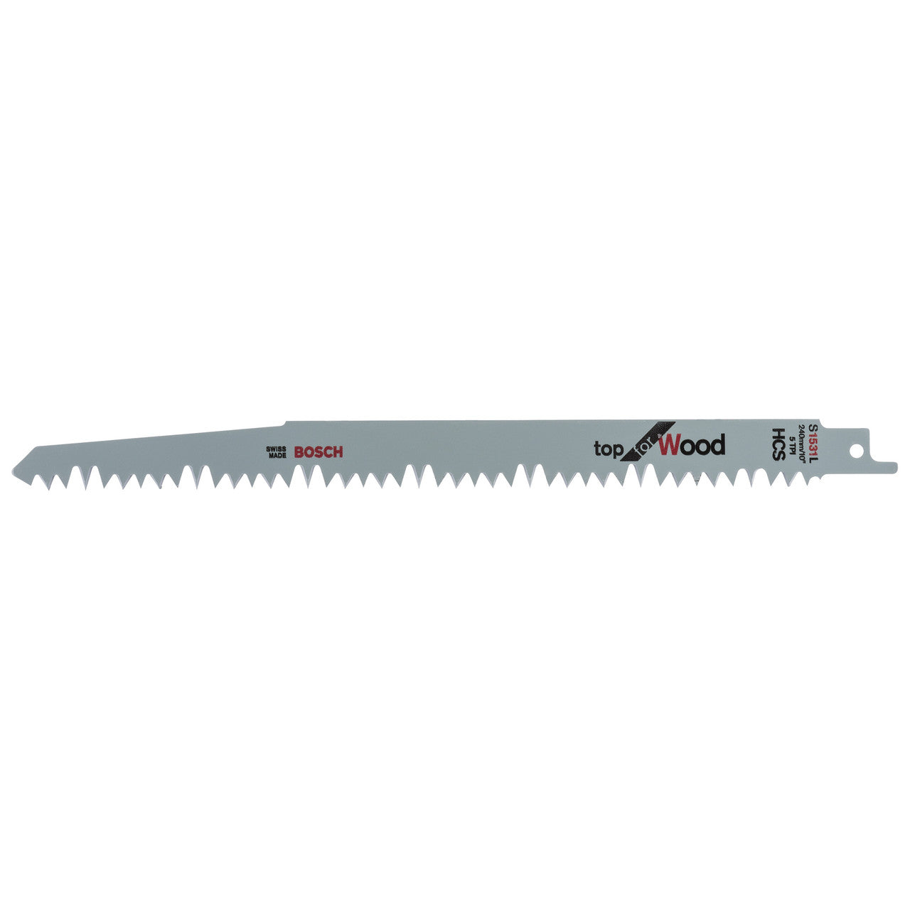 Bosch Reciprocating Saw Blade for Wood 240mm Pack Of 2 S1531L