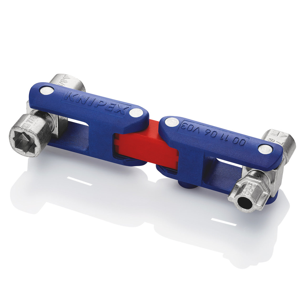 Knipex Control Cabinet Key DoubleJoint For Gas Water Air Conditioning 001106V03