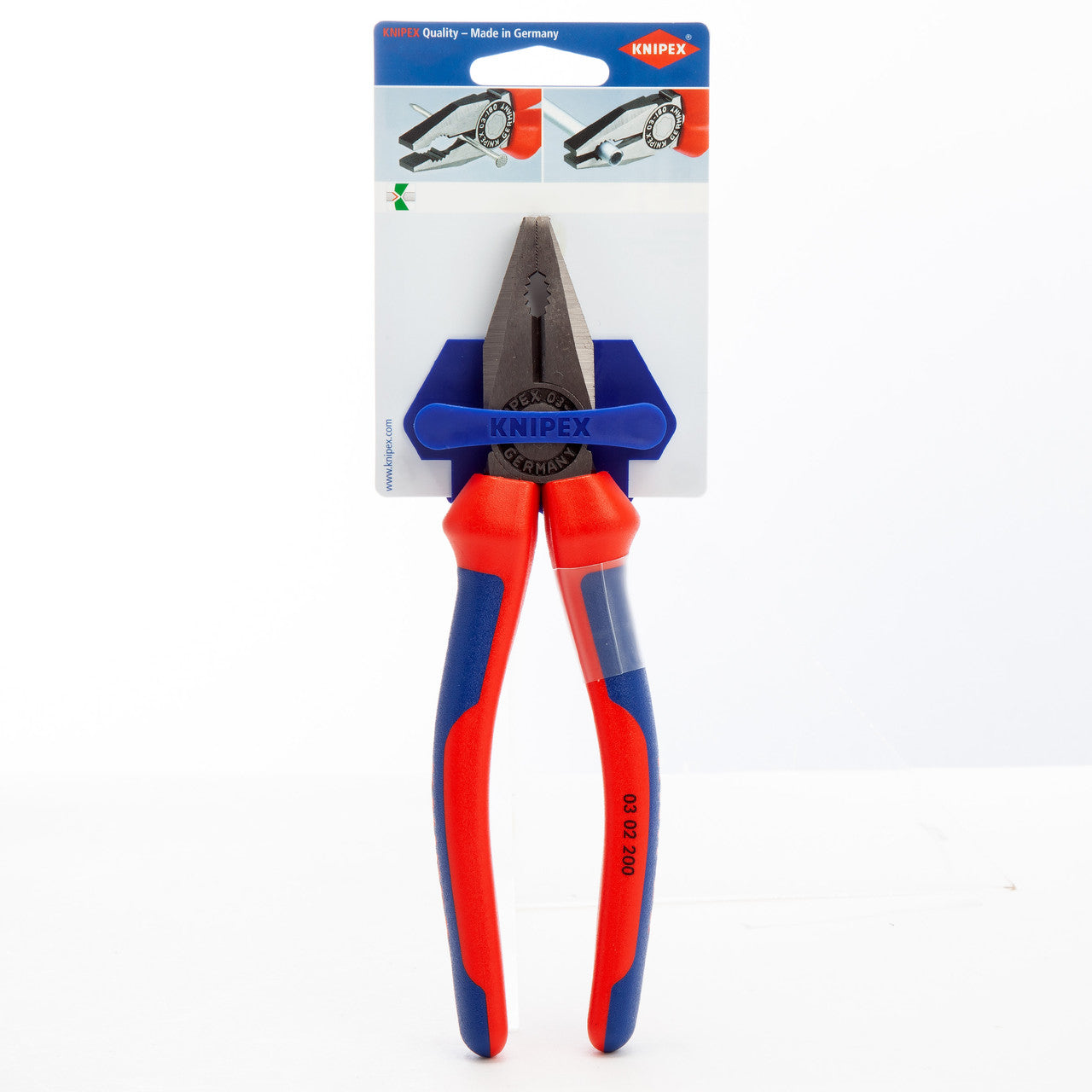 Knipex Combination Pliers 200mm copper cable multiple stranded 16.0 mm 0302200SB