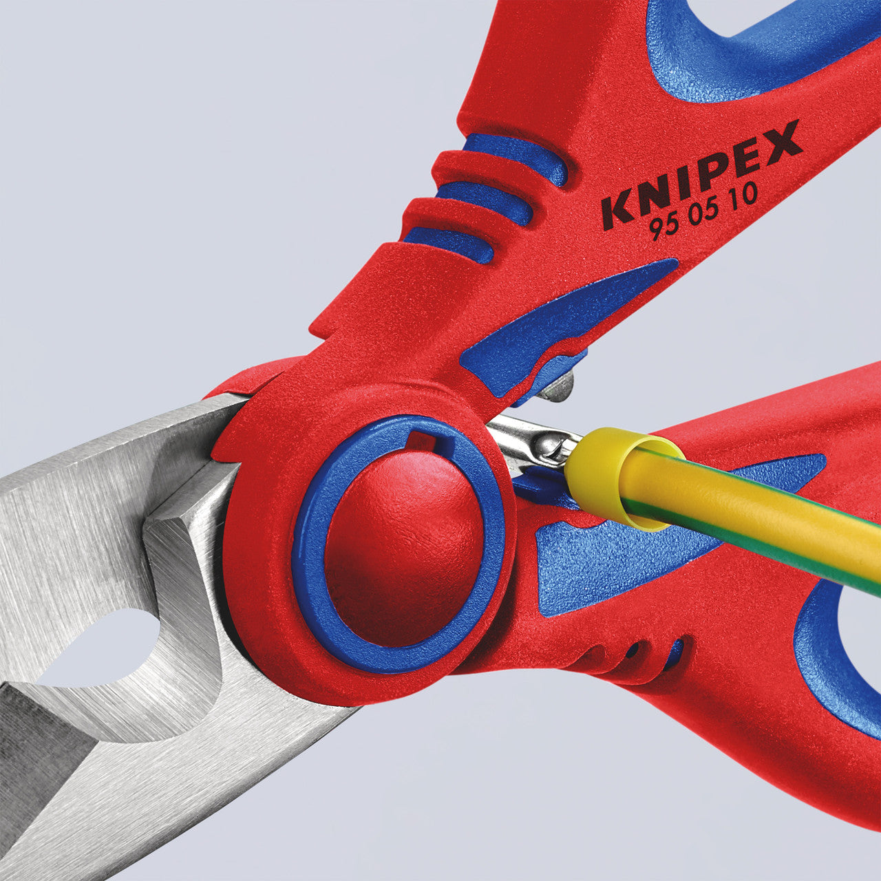 Knipex Electricians Shears 160mm With Plastic Belt Pouch 950510SB