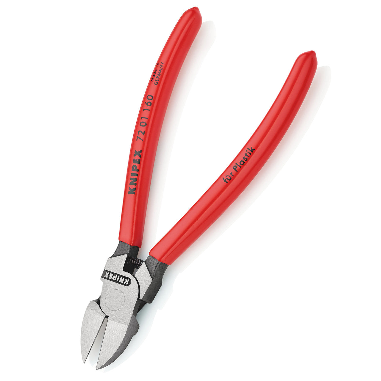 Knipex 160mm Diagonal Cutter For Plastics & Sprue Removal 7201160SB