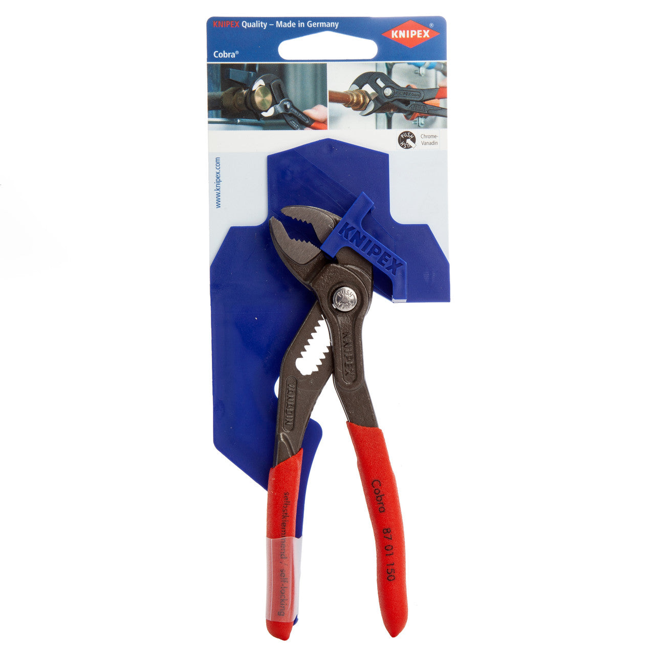 Knipex Cobra Hightech Water Pump Pliers 150mm 8701150SB