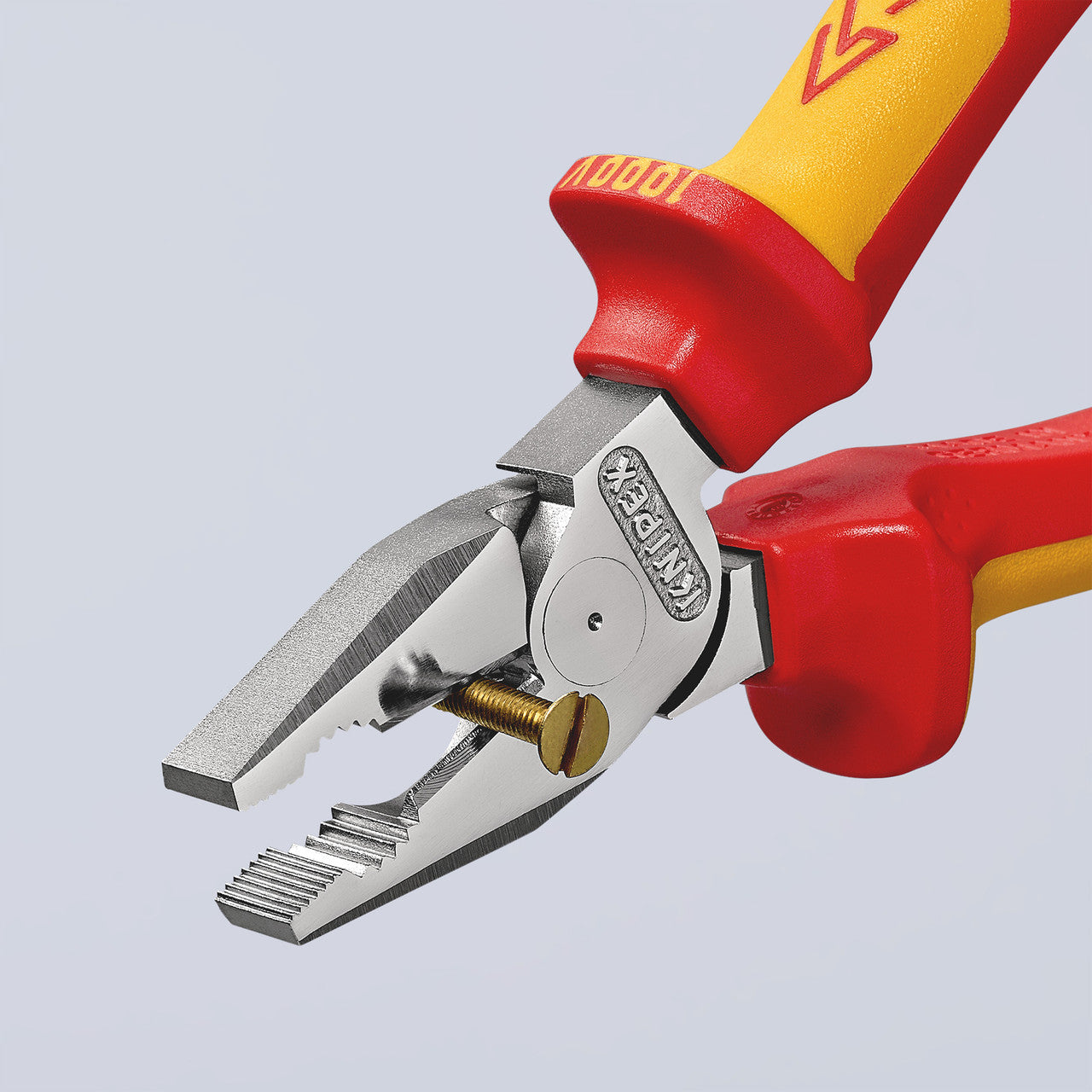 Knipex High Leverage Combination Pliers VDE 1000V 200mm Cuts 2.8 mm 0206200SB