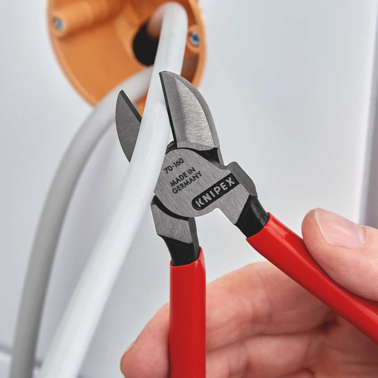 Knipex 160mm Diagonal Cutter General Purpose Precision Cutting Edges 7001160