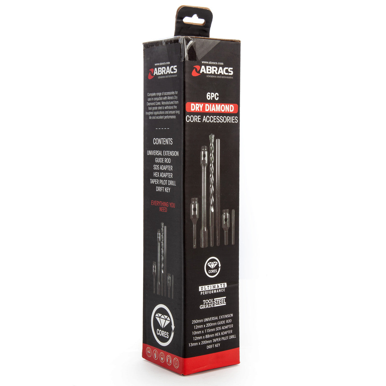 Abracs ABDCAMIX Dry Diamond Core Accessory Pack (6 Piece)